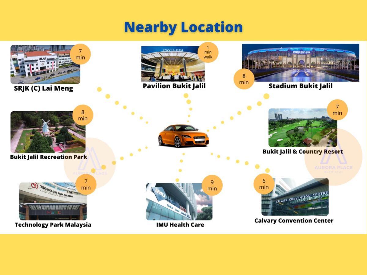 Aurora Place Suites Kuala Lumpur Bukit Jalil By Rasa Sayang Eksteriør billede